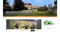 Desktop Screenshot of gesamtschule-scharnhorst.de